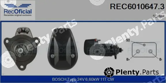 Recoficial REC6010647.3 — Starter