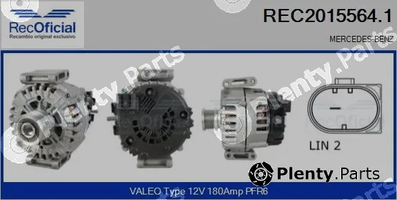 Recoficial REC2015564.1 — Alternator