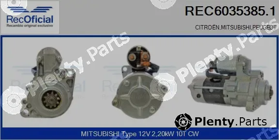 Recoficial REC6035385.1 — Starter