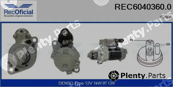 Recoficial REC6040360.0 — Starter