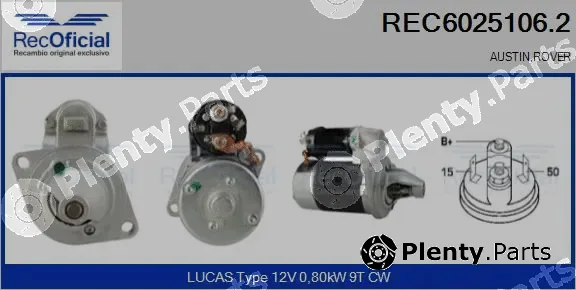 Recoficial REC6025106.2 — Starter