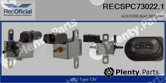 Recoficial RECSPC73022.1 — Pressure Converter, exhaust control
