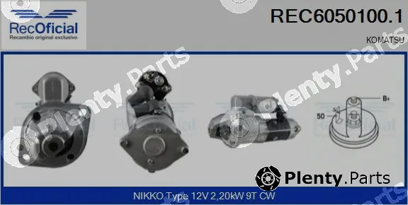 Recoficial REC6050100.1 — Starter