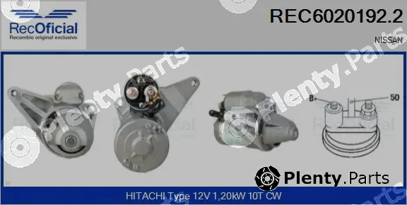 Recoficial REC6020192.2 — Starter