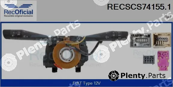 Recoficial RECSCS74155.1 — Steering Column Switch