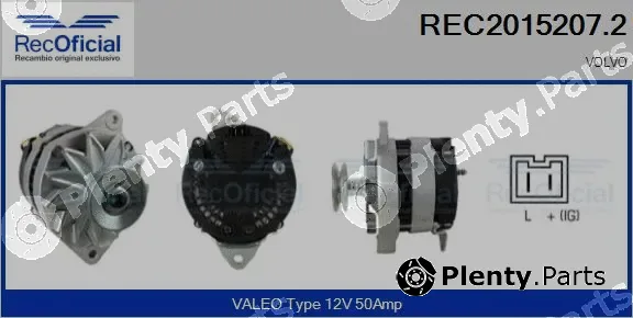 Recoficial REC2015207.2 — Alternator
