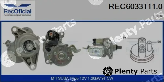 Recoficial REC6033111.0 — Starter
