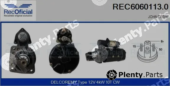Recoficial REC6060113.0 — Starter