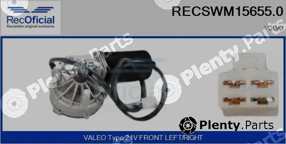 Recoficial RECSWM15655.0 — Wiper Motor