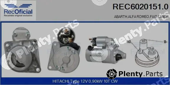 Recoficial REC6020151.0 — Starter