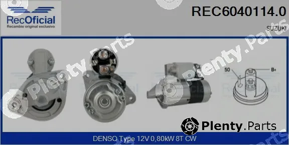 Recoficial REC6040114.0 — Starter