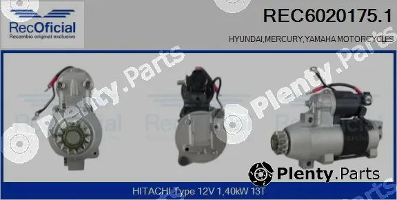Recoficial REC6020175.1 — Starter
