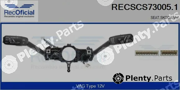Recoficial RECSCS73005.1 — Steering Column Switch