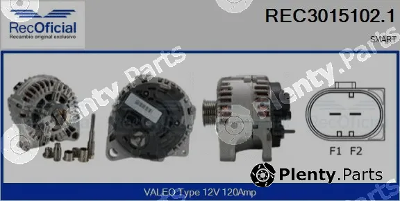 Recoficial REC3015102.1 — Alternator, starter