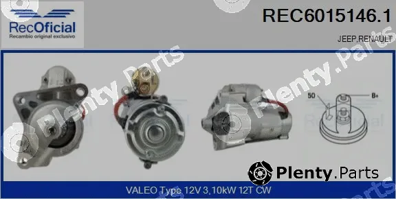 Recoficial REC6015146.1 — Starter