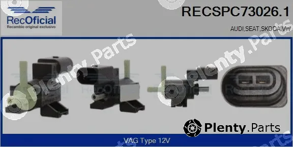 Recoficial RECSPC73026.1 — Pressure Converter, exhaust control