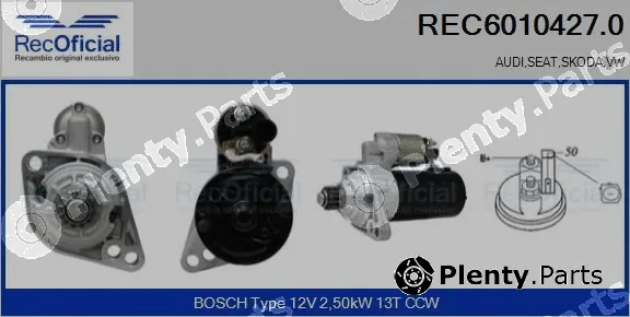 Recoficial REC6010427.0 — Starter