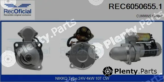 Recoficial REC6050655.1 — Starter