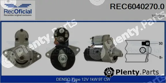 Recoficial REC6040270.0 — Starter