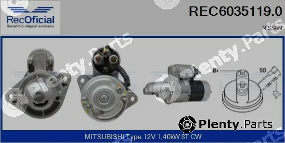 Recoficial REC6035119.0 — Starter