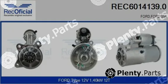 Recoficial REC6014139.0 — Starter