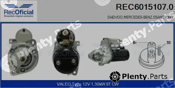 Recoficial REC6015107.0 — Starter