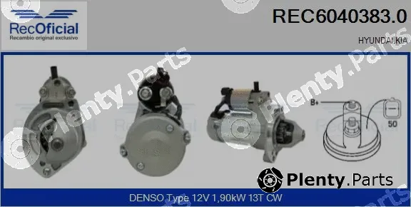 Recoficial REC6040383.0 — Starter
