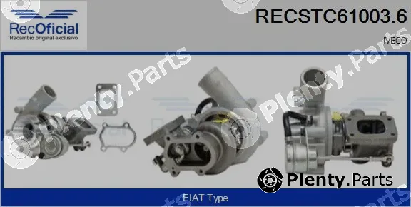 Recoficial RECSTC61003.6 — Charger, charging (supercharged/turbocharged)