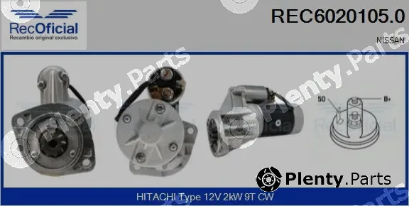 Recoficial REC6020105.0 — Starter