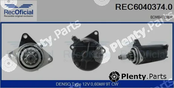Recoficial REC6040374.0 — Starter