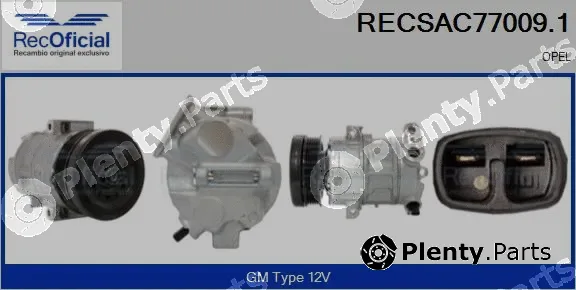 Recoficial RECSAC77009.1 — Compressor, air conditioning