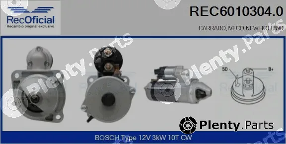 Recoficial REC6010304.0 — Starter