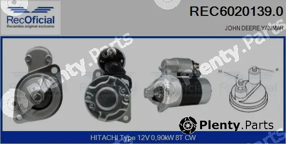Recoficial REC6020139.0 — Starter