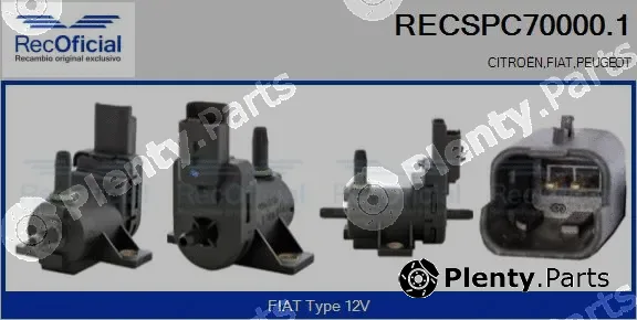 Recoficial RECSPC70000.1 — Pressure Converter, exhaust control