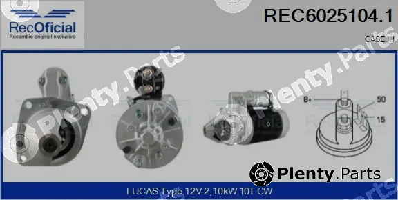 Recoficial REC6025104.1 — Starter