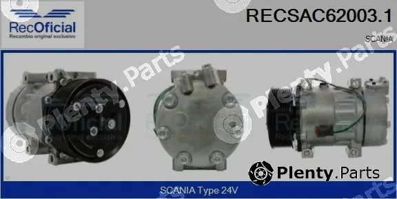 Recoficial RECSAC62003.1 — Compressor, air conditioning