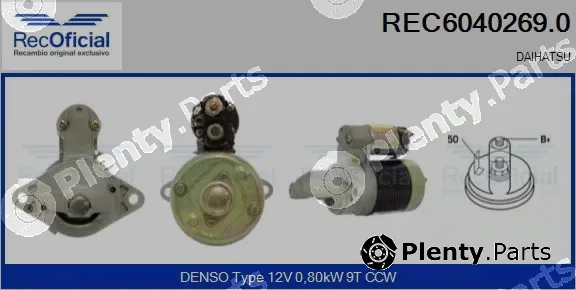 Recoficial REC6040269.0 — Starter