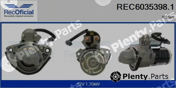 Recoficial REC6035398.1 — Starter