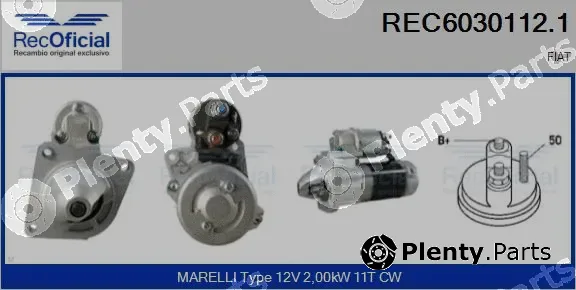 Recoficial REC6030112.1 — Starter