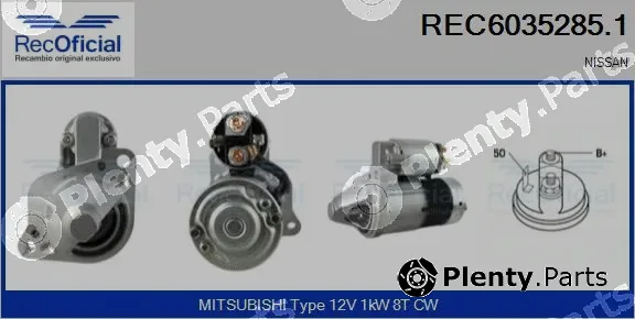 Recoficial REC6035285.1 — Starter