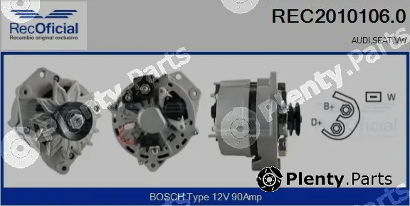 Recoficial REC2010106.0 — Alternator