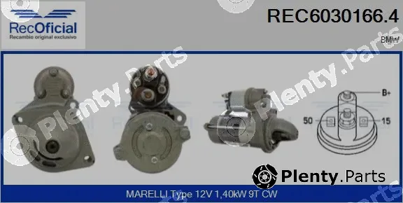 Recoficial REC6030166.4 — Starter