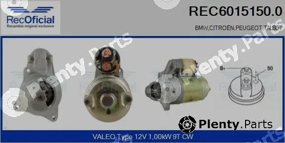 Recoficial REC6015150.0 — Starter
