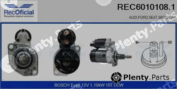 Recoficial REC6010108.1 — Starter