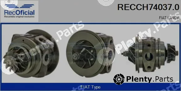 Recoficial RECCH74037.0 — Core assembly, turbocharger