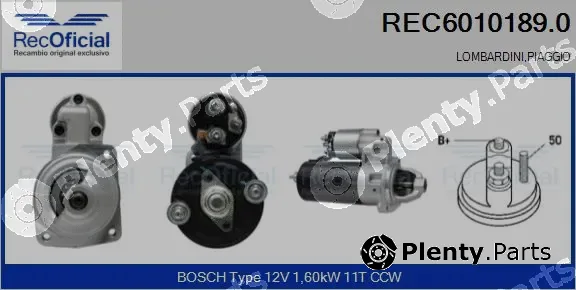 Recoficial REC6010189.0 — Starter