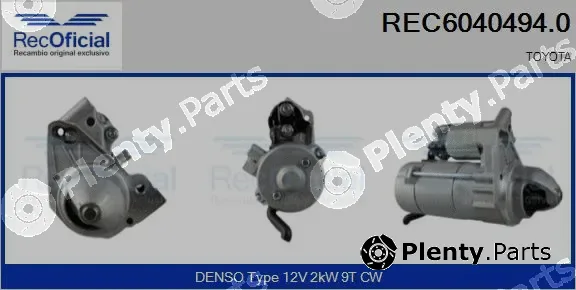Recoficial REC6040494.0 — Starter