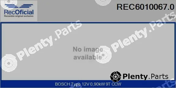 Recoficial REC6010067.0 — Starter