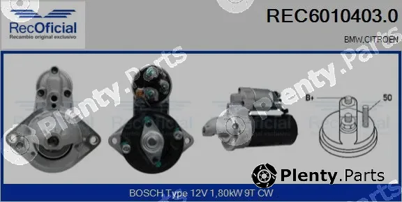 Recoficial REC6010403.0 — Starter
