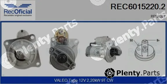 Recoficial REC6015220.2 — Starter